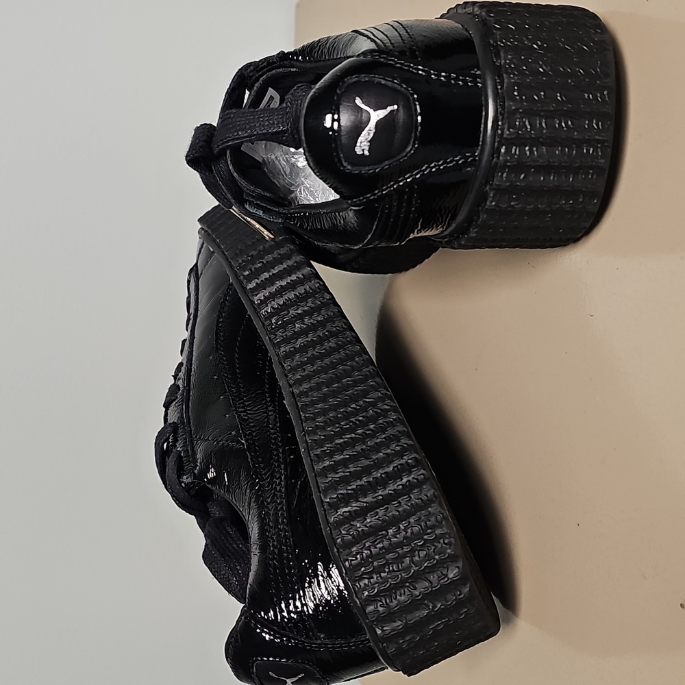 Women's Black Platform Sneakers - Picture 6 of 16